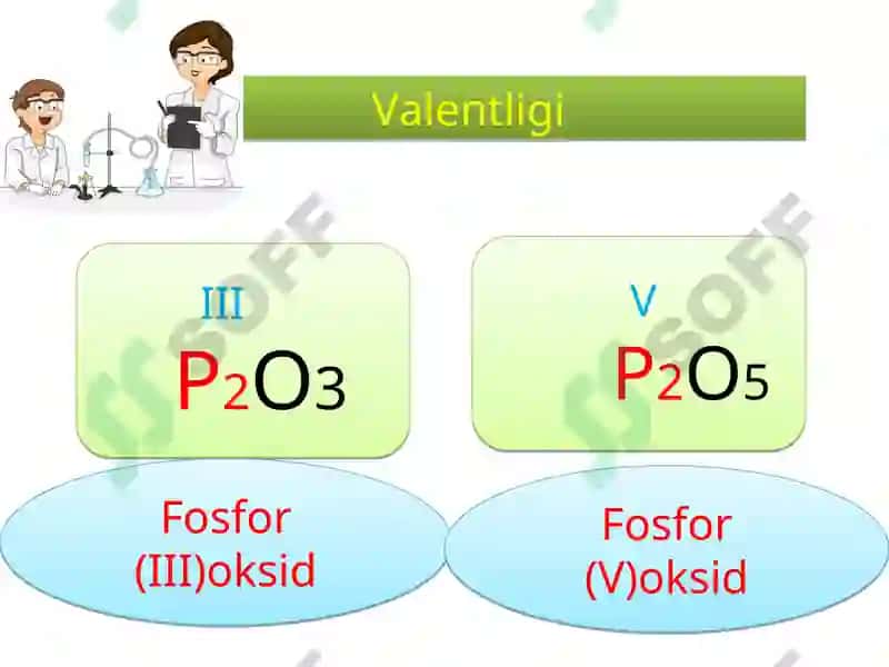 Fosforning xossalari 8