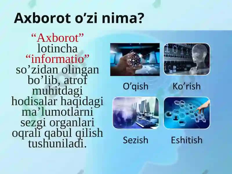 IAKTT Fanining Ahamiyati, Maqsadi va Vazifalari 8