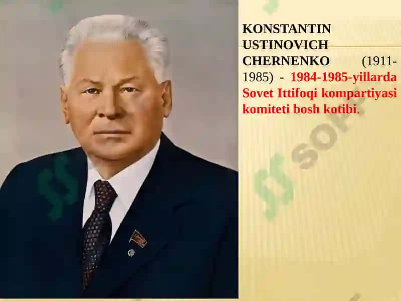 O`ZBEKISTON MUSTAQILLIK YO`LIDA (1985 – 1991-YILLAR) 8