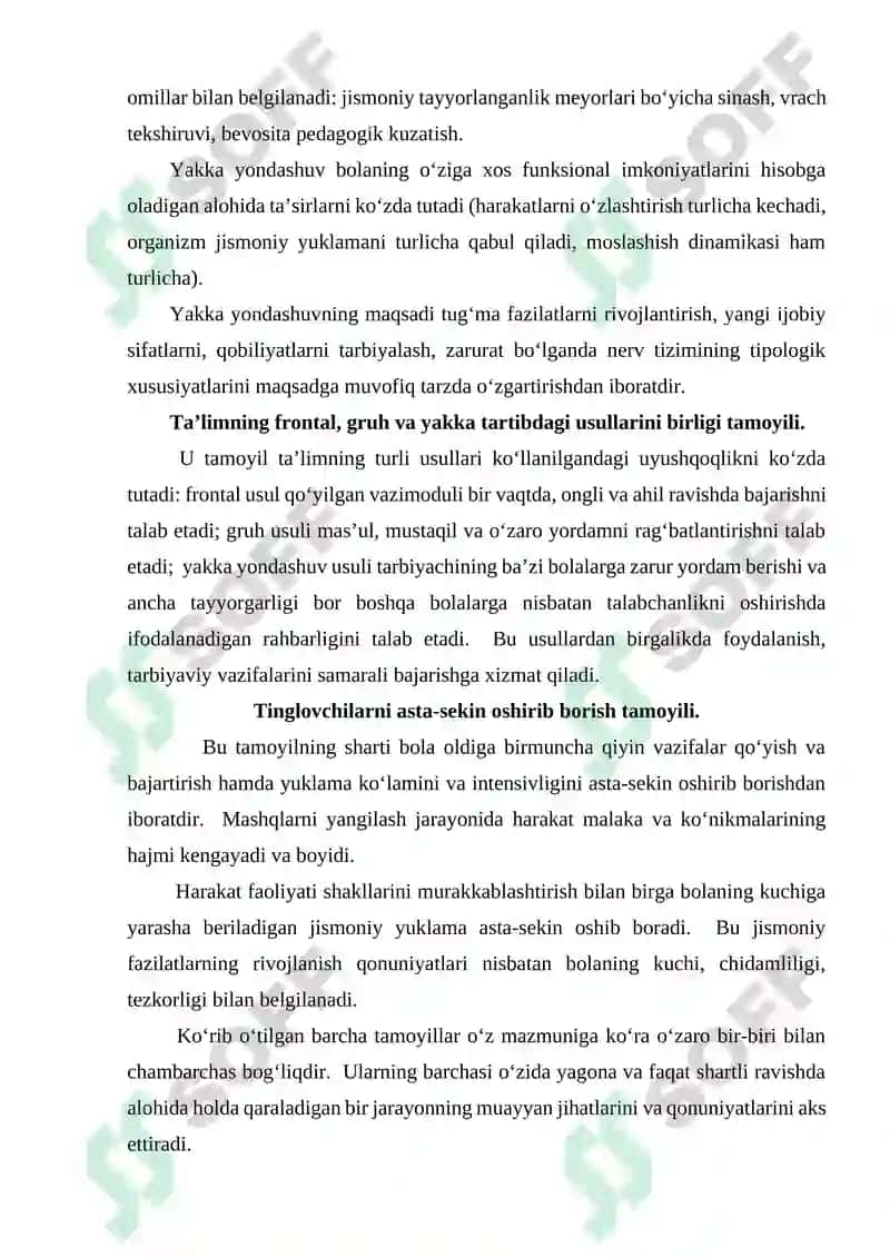 Maktabgacha ta’lim yo’nalishi (kechki) guruh talabasi 8