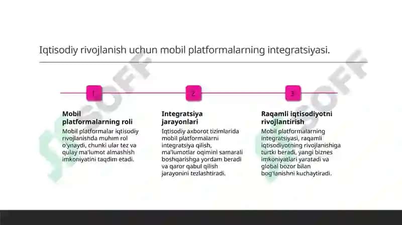 Mobil platformalar va iqtisodiy axborot tizimlari 8