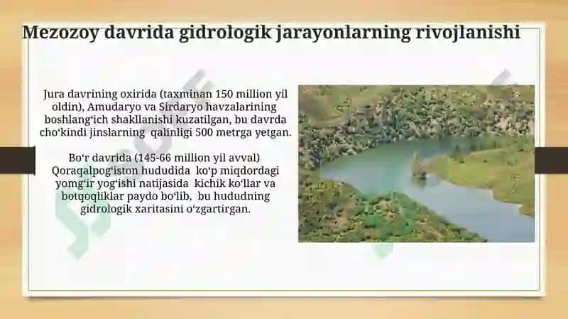 O'zbekistonda gidrologiyaning shakllanish bosqichlari 8