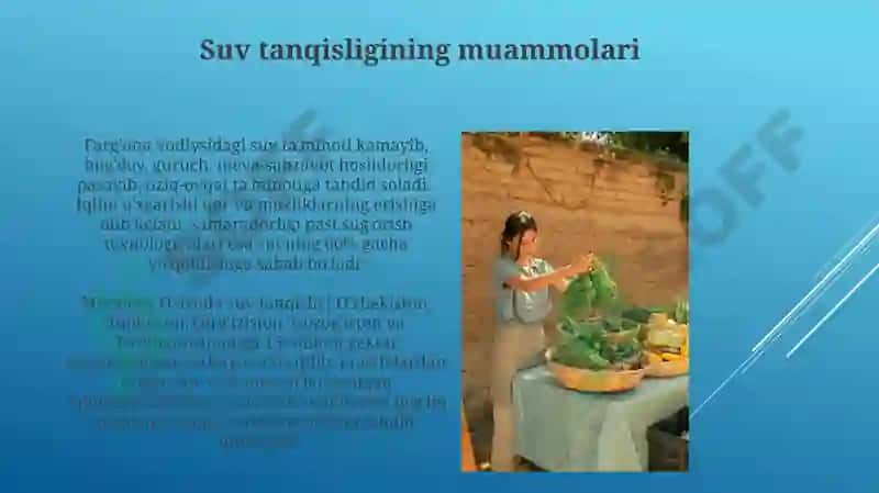 Markaziy Osiyo davlatlarining qishloq xoʻjaligi 8