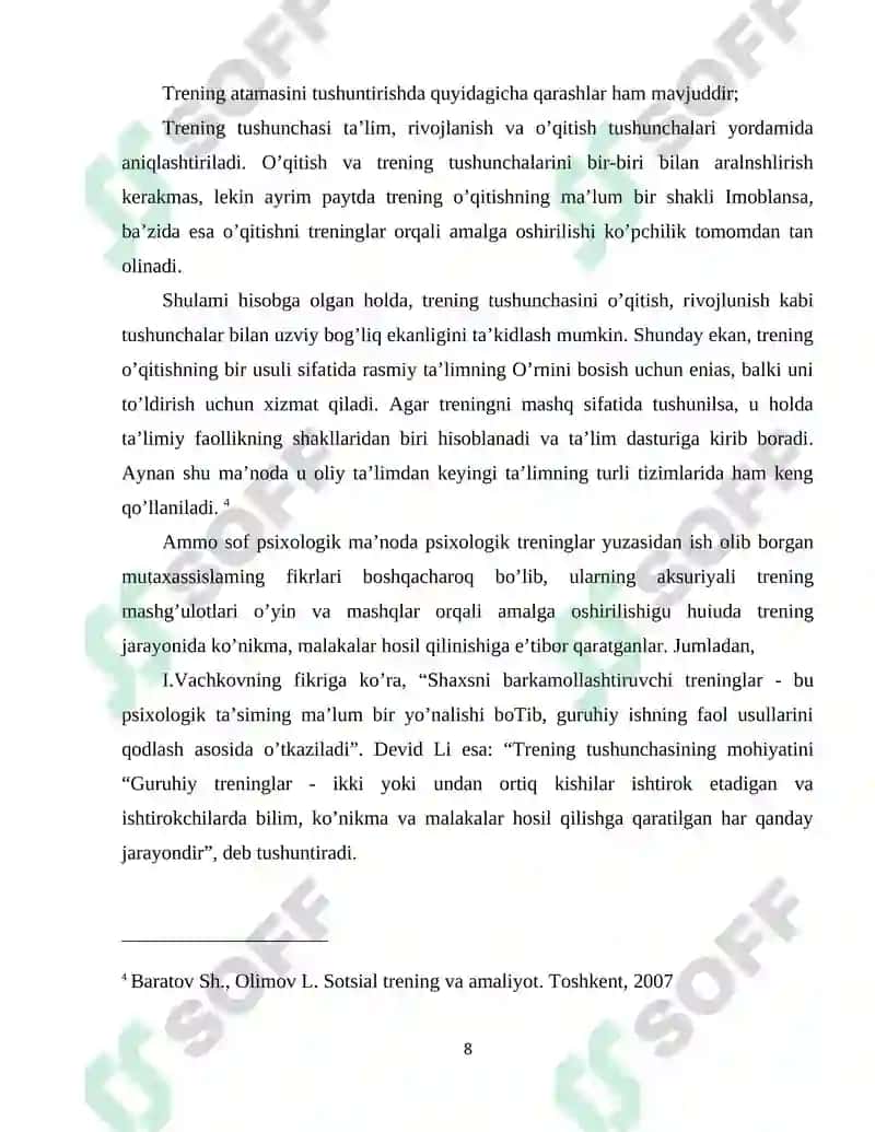 PSIXOLOGIK TRENING TA’LIMNING FAOL SHAKLI SIFATIDA 8
