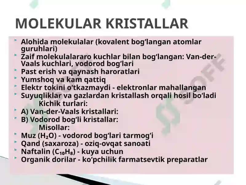 Kristallarning Kimyoviy Tarkibini O’rganish 8