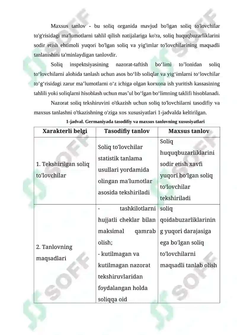 GERMANIYA FEDERATIV RESPUBLIKASIDA SOLIQ NASORATINI AMALGA OSHIRISH VA UNING HUQUQIY ASOSLARI 8
