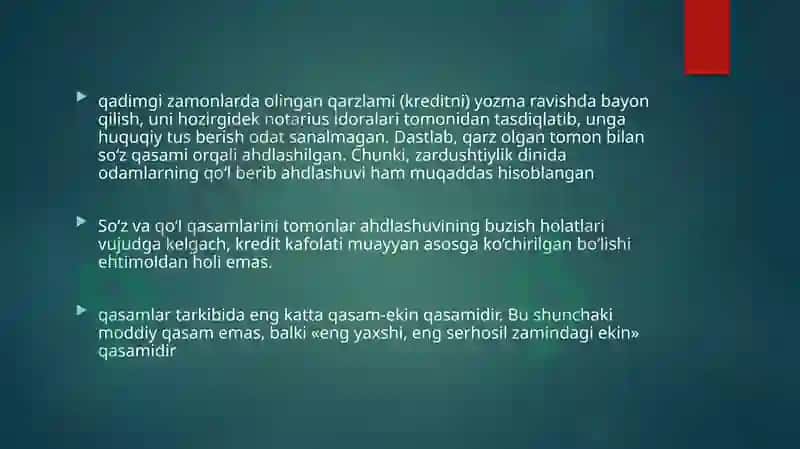 Zardushtiylik(Avesto) dagiiqtisodiyg’oyalar 8