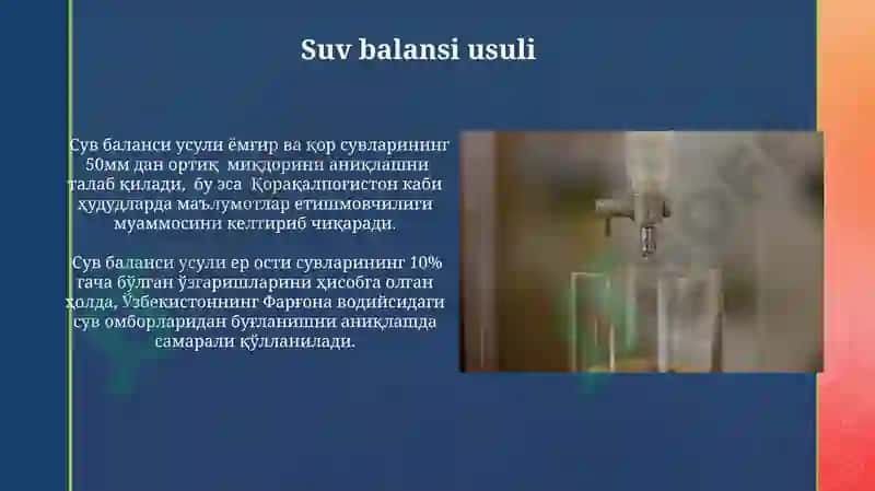 Evaporimetrlar turlari 8