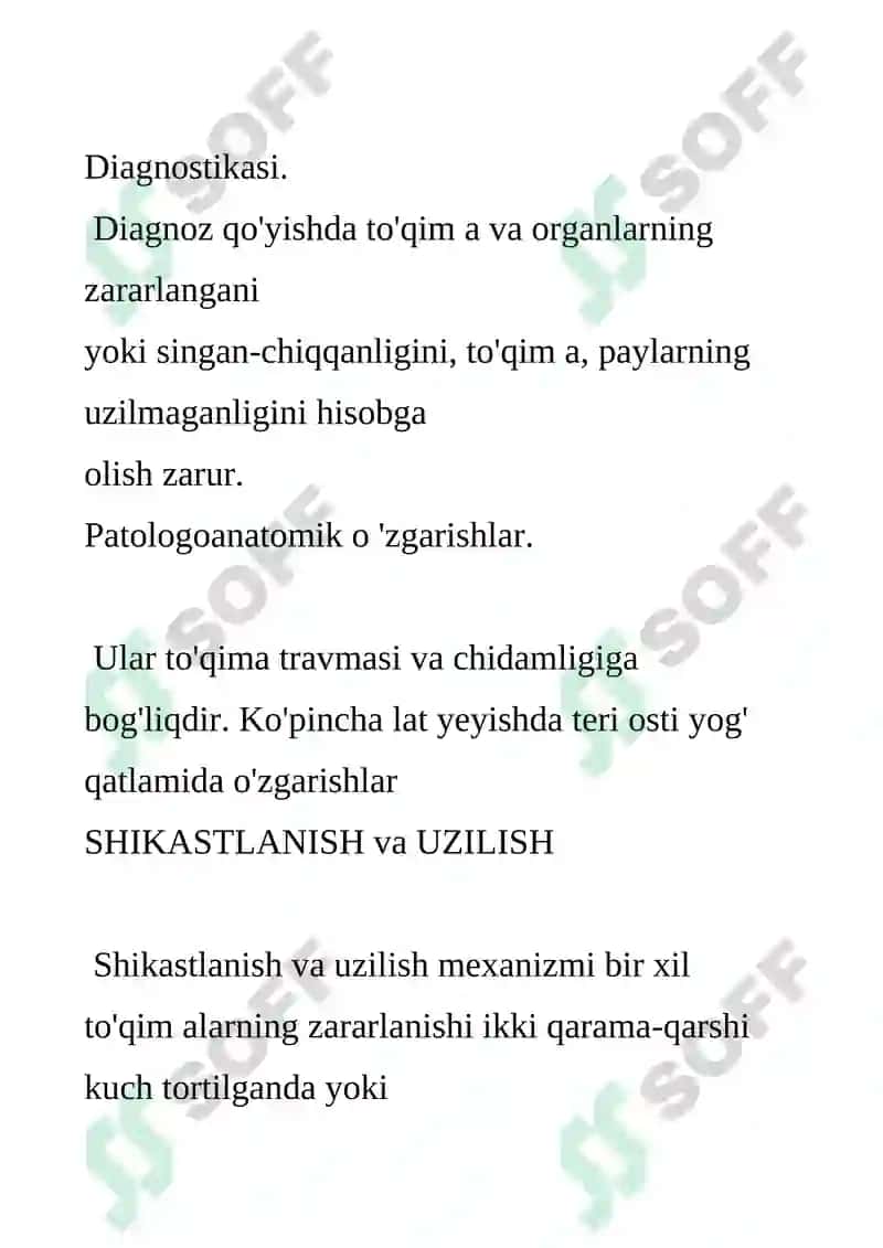 BOLALARDA YUMSHOQ TOQIMALARNI JAROXATLANISHI 8