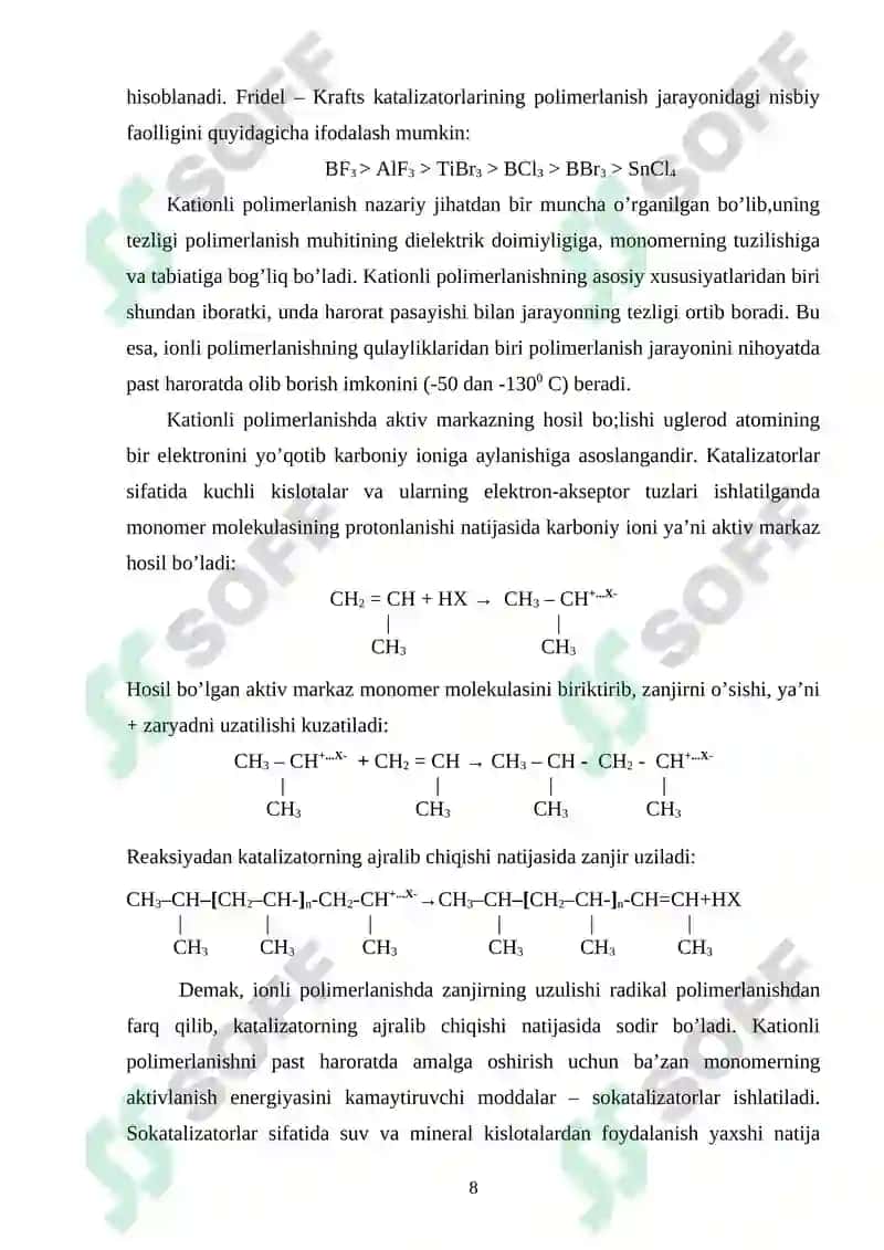 Melamin furfurol smolasini olish va xossalarini o’rganish 8