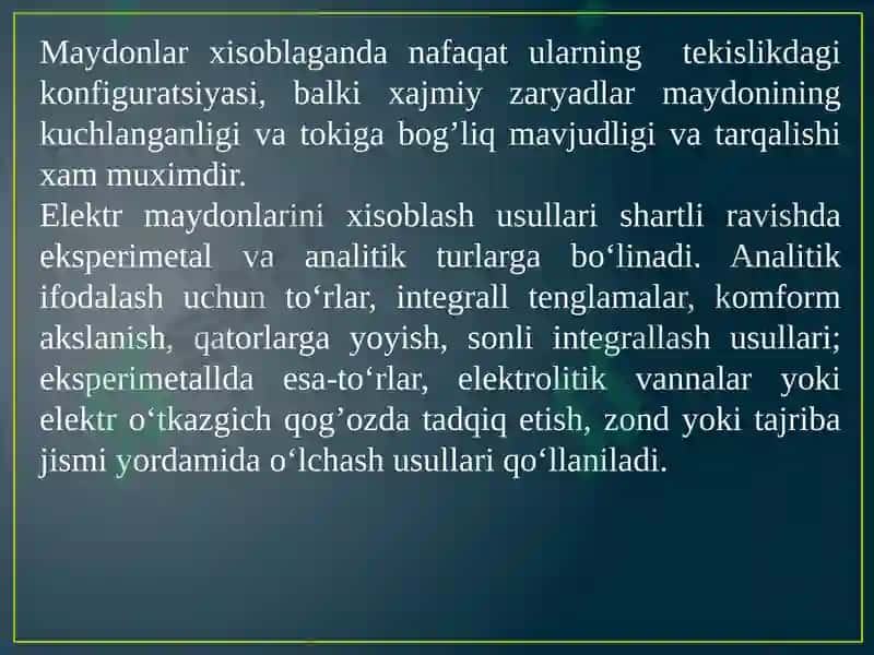 Elektron-ionli texnologik asoslari va qishloq va suv xo‘jaligida foydalanish yo‘nalishtari 8