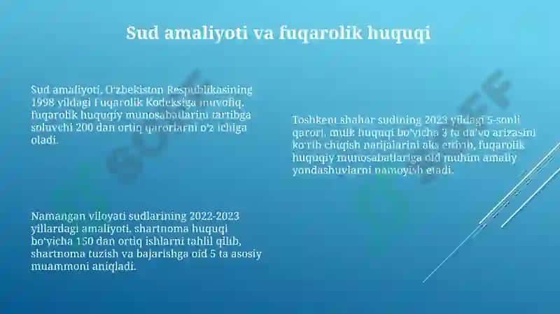 Fuqarolik huquqining manbalari va turlari 8