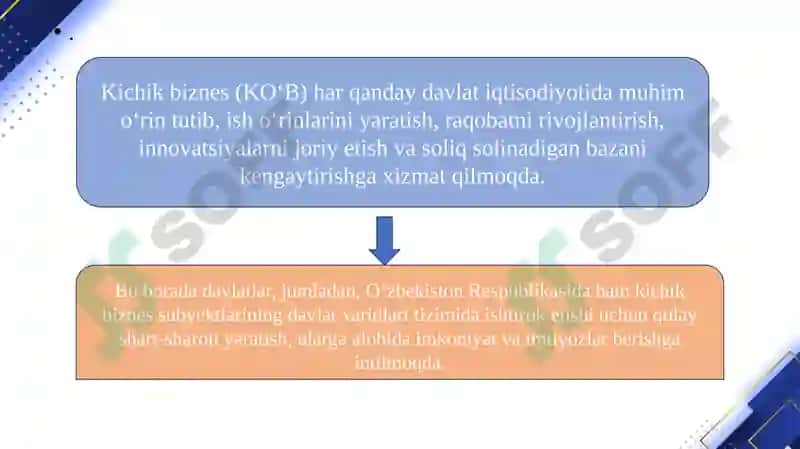 Davlat xaridlari tizimida kichik biznes subyektlariga berilgan imkoniyatlar 8