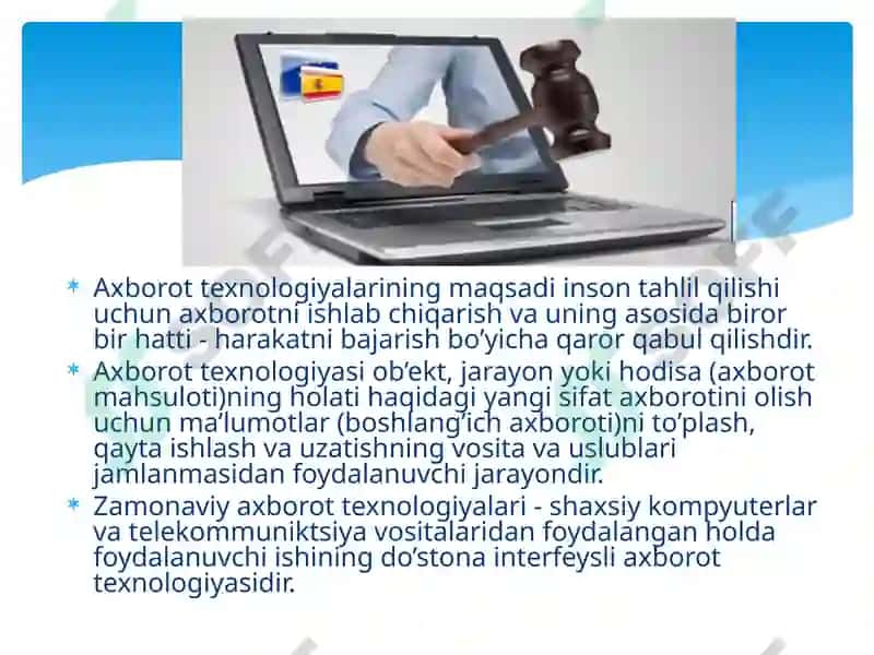 Axborot matnlari kiritish va mediamadaniyat 8