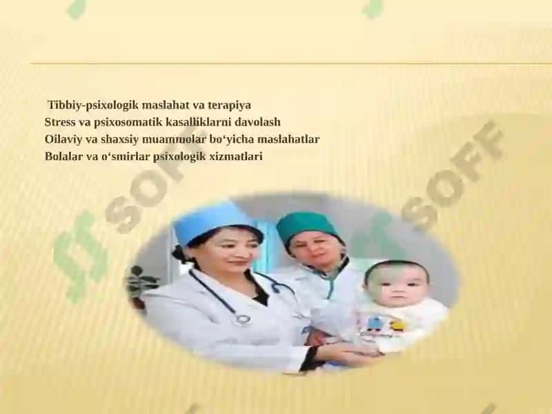 Sog'liqni saqlashda tibbiy-psixologik xizmatni tashkil etish 8