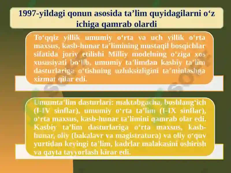 O`zbekistonning eng yangi tarixi 8