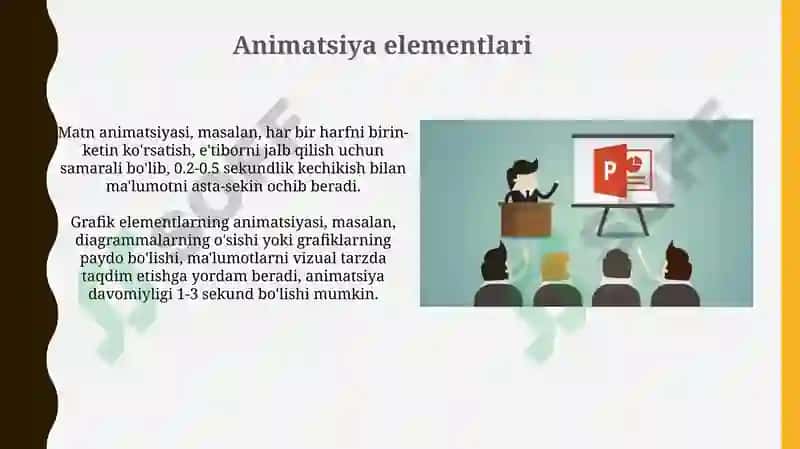 Animatsion taqdimot yaratish 8