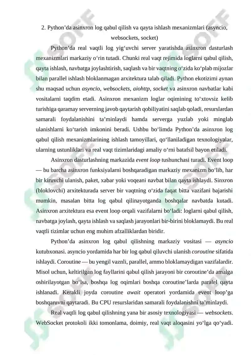 Python’da Real Vaqtli Log Yig‘uvchi Server Yaratish (Log Collector) 8