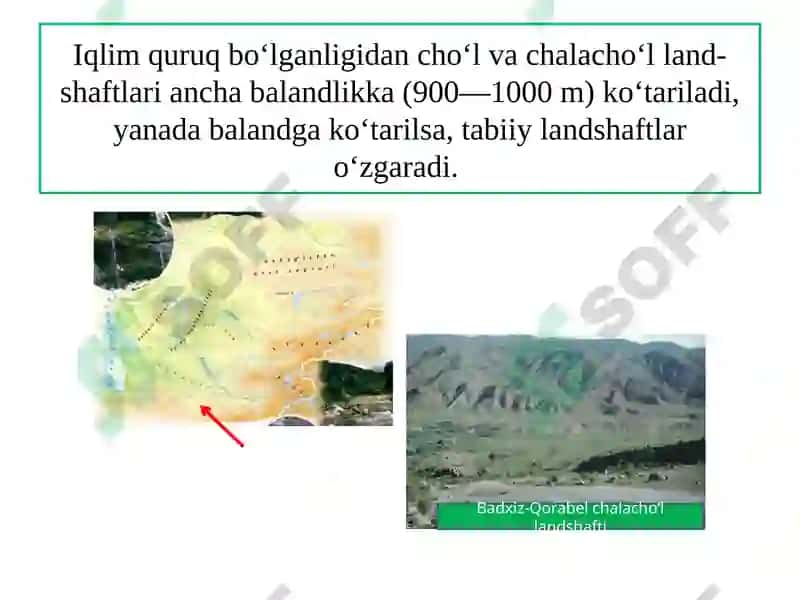 O‘RTA OSIYONING KICHIK O‘LKALARIVA TABIIY RAYONLARI 8