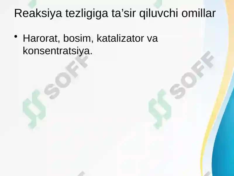 Kimyoviy kinetika asoslari 8