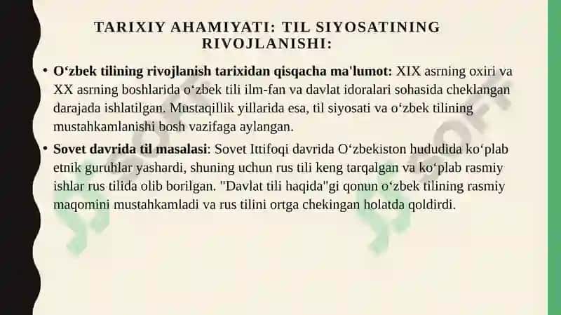 Davlattili haqida giqonun 8