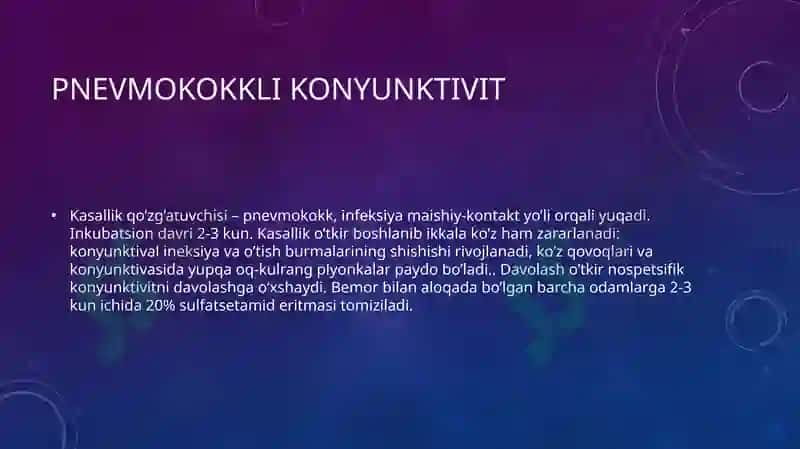 Kon’yunktivitlarnibirdanepidemikavjolishinioldiniolishbo`yichaprofilaktikchoratadbirlar 8