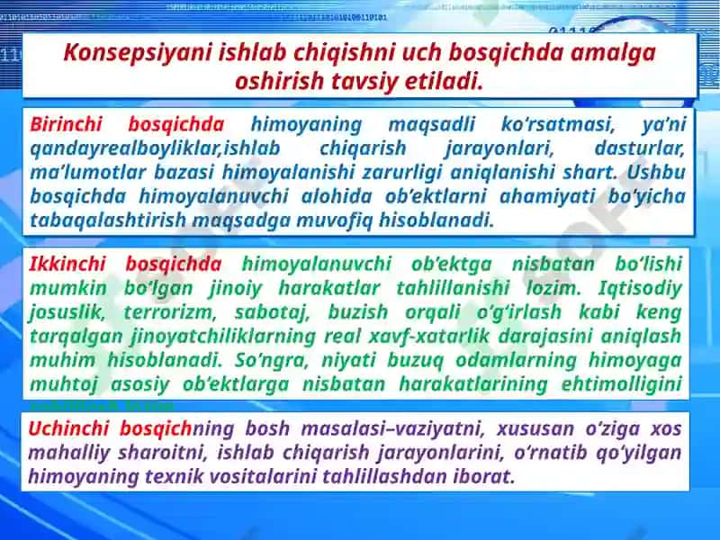 Axborot xavfsizligi 8