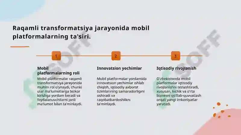 Mobil platformalar va iqtisodiy axborot tizimlari 8