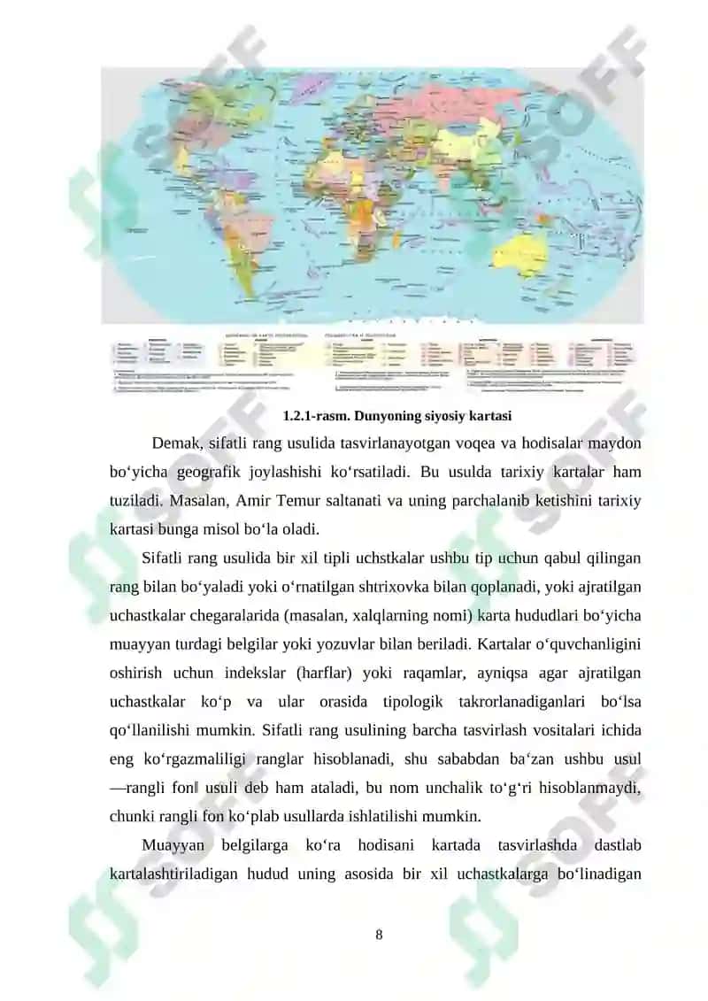 Iqlim kartalarini loyihalash va tuzish 8