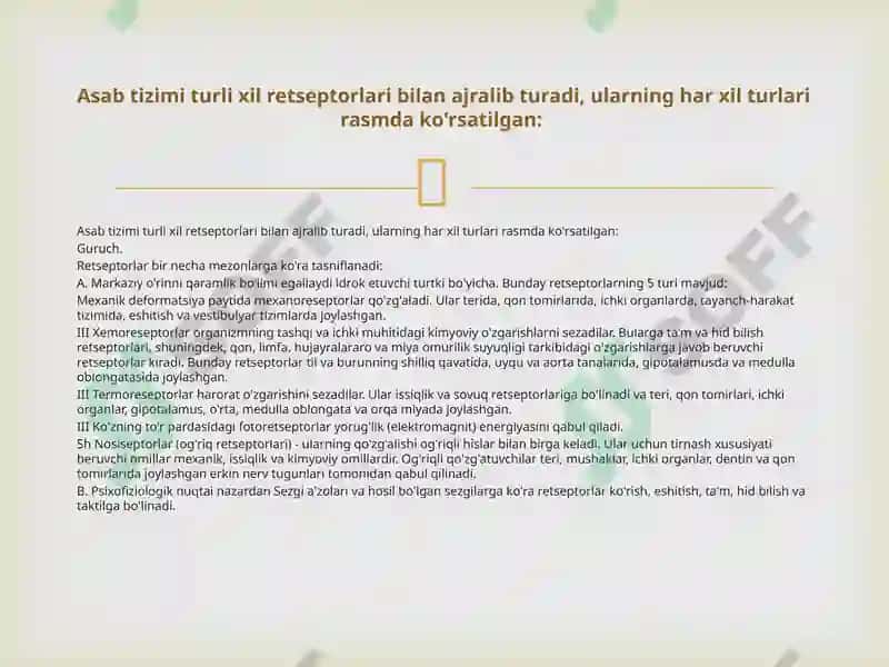 Sensor tizimida axborotni qayta ishlash mexanizmlari 8