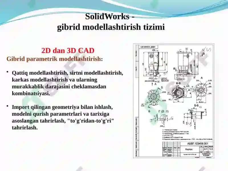 Dizaynni optimallashtirish va murakkabkonstruksiyalarni prototiplash 8
