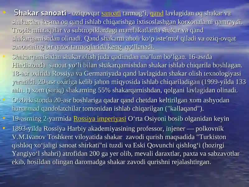 Un va kraxmal.Shakar,asal,patoka 8