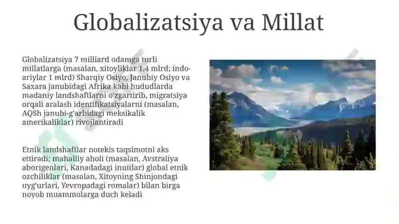 Dunyoning etnik manzarasi va etnik klassifikatsiyasi 8