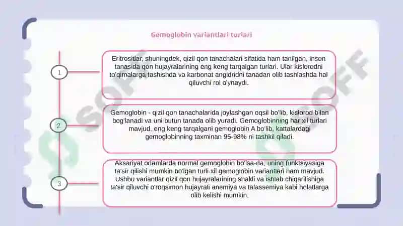 Eritrotsitlar va Gemoglobin 8