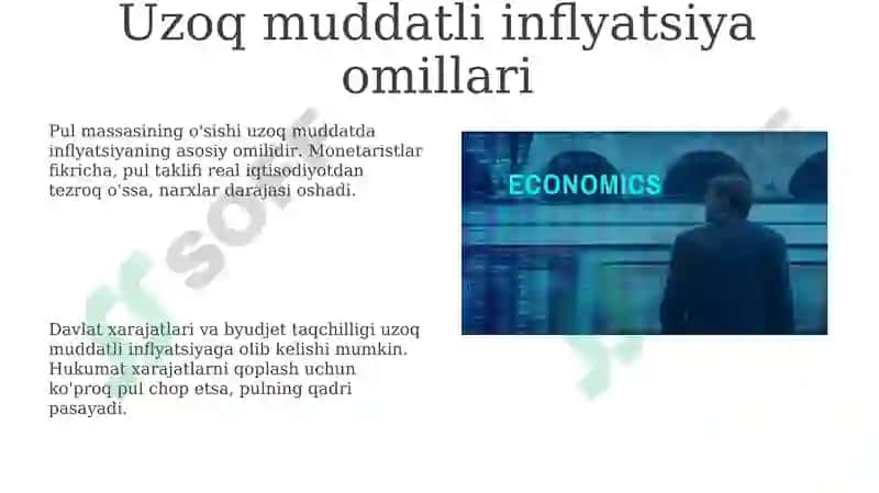 Inflatsiya va valyuta kursi dinamikasi 8
