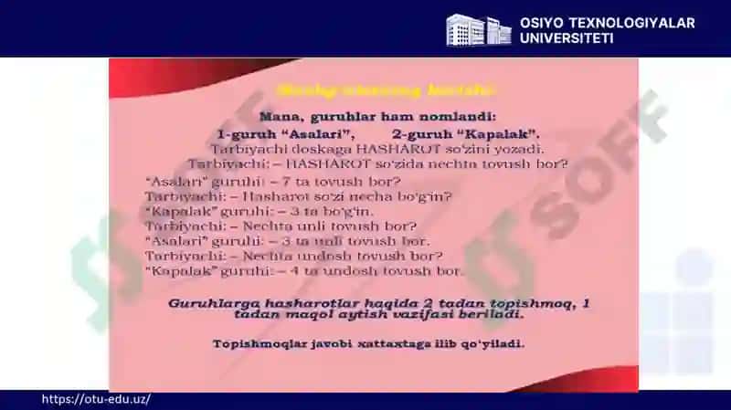 Innovatsion texnologiyalar asosida tabiat bilan tanishtirish mashg'ulotlari 8