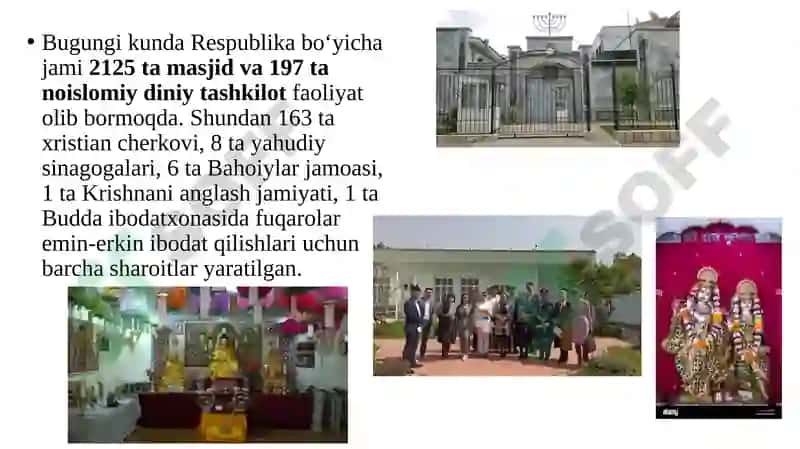 O‘ZBEKISTONDA FAOLIYAT YURITUVCHI DINIY TASHKILOTLAR 8