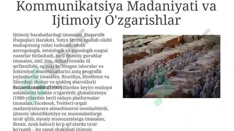 Madaniyaroaro muloqot kompetensiyasi 8