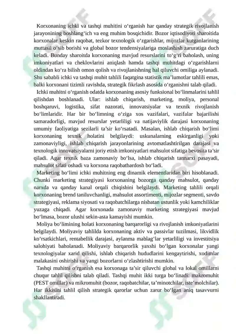SWOT tahlil 8