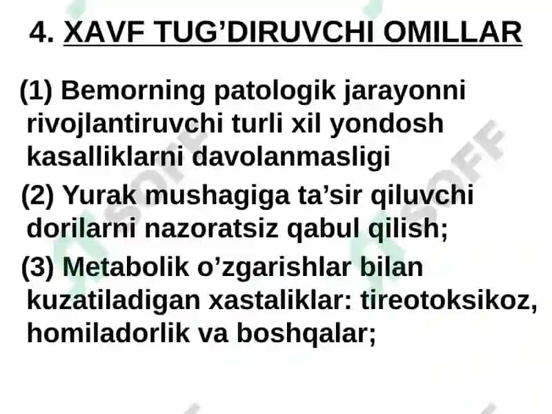 YURAK   YETISHMOVCHILIGI 8
