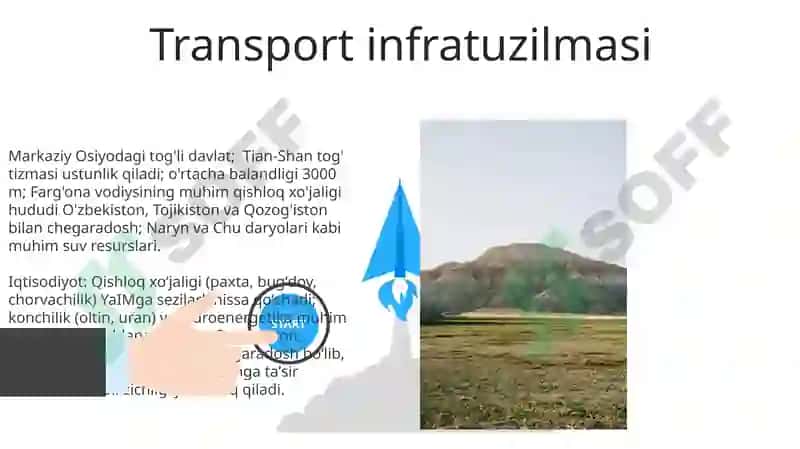 Qirg'iziston respublikasi geografik o'rni, chegaralari, aholisi, sanoati va qishloq xo'jaligi 8