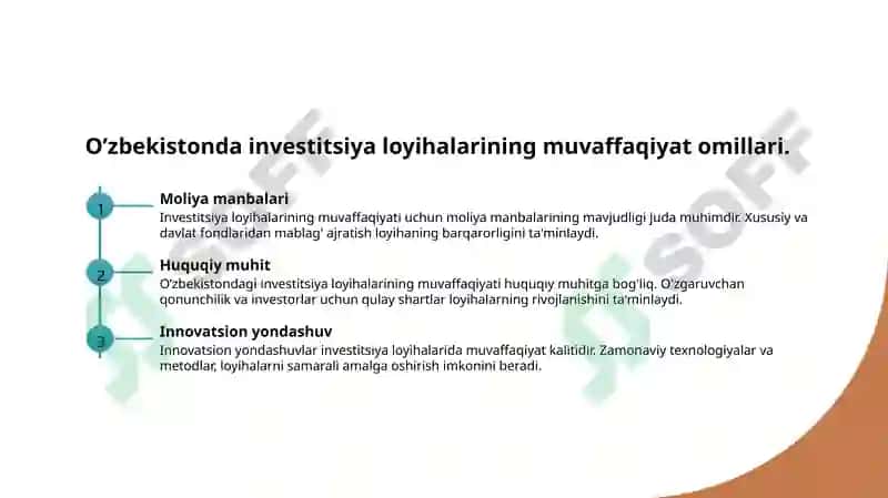 O’zbekiston investitsion siyosati tahlili 8