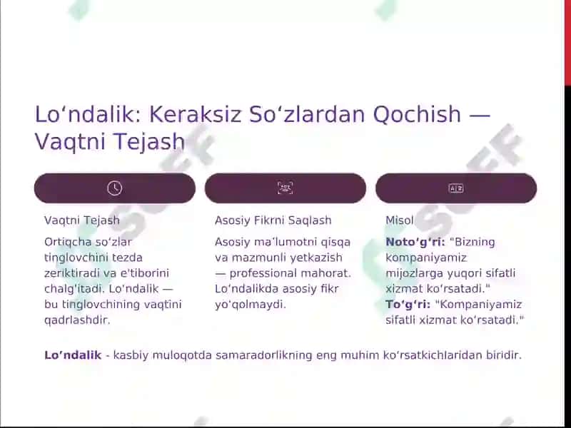 Kasbiy Nutq Madaniyati 8