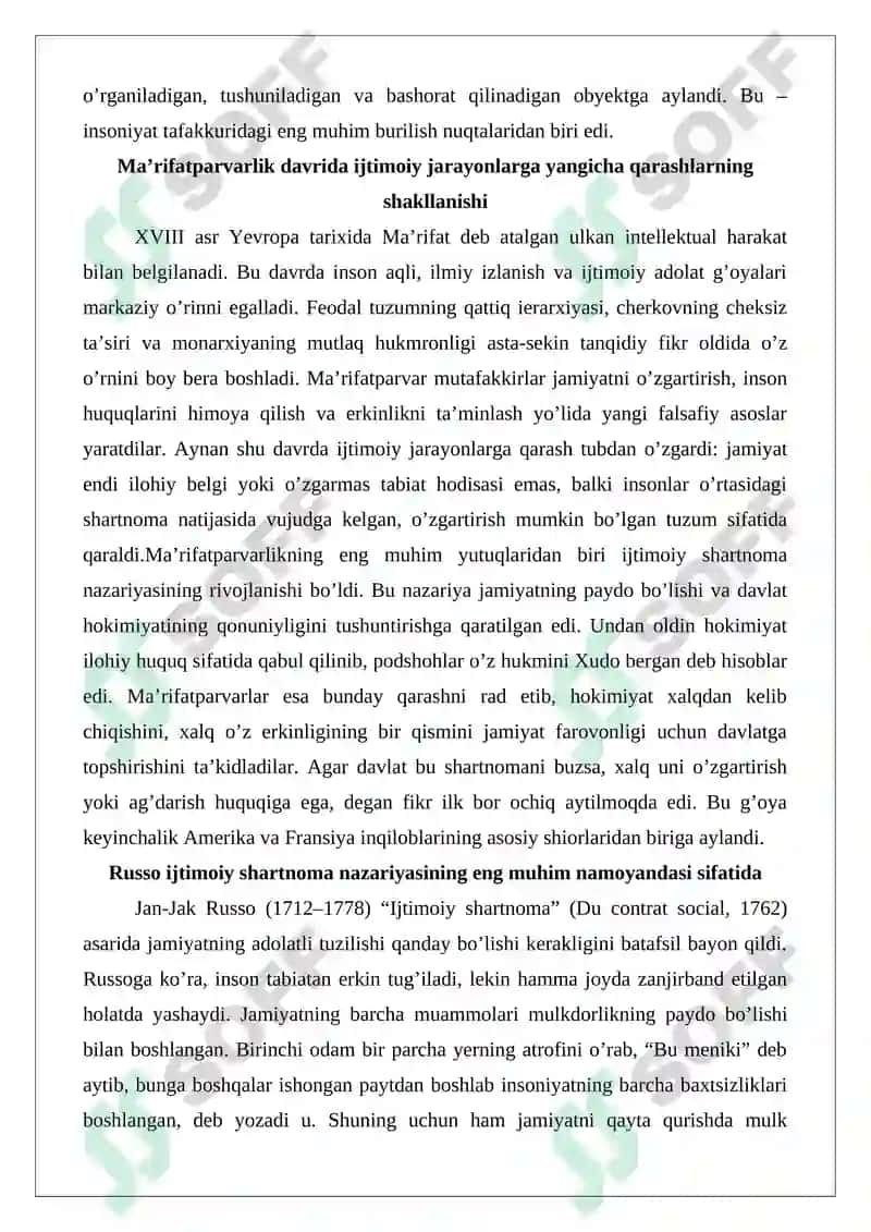 Sotsiologiya fani vujudga kelishining asosiy omillari 8