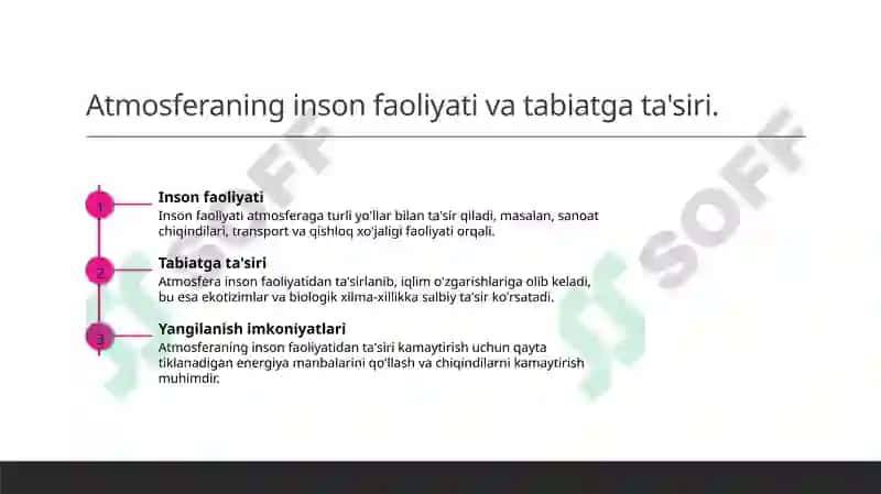 Yerning atmosfera qobigʻining tuzilishini oʻrganish 8