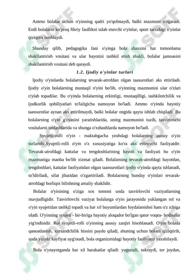 Maktabgacha ta’lim tashkilotlaridagi ta'lim –tarbiya jarayonida ilgʻor pedagogik va axborot texnologiyalardan foydalanish 8