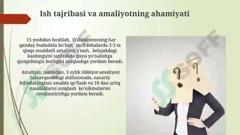 Kasb tanlash sirlari 8