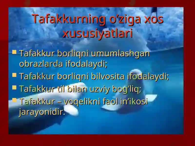 Mantiq fanidan ma’ruzalar 8