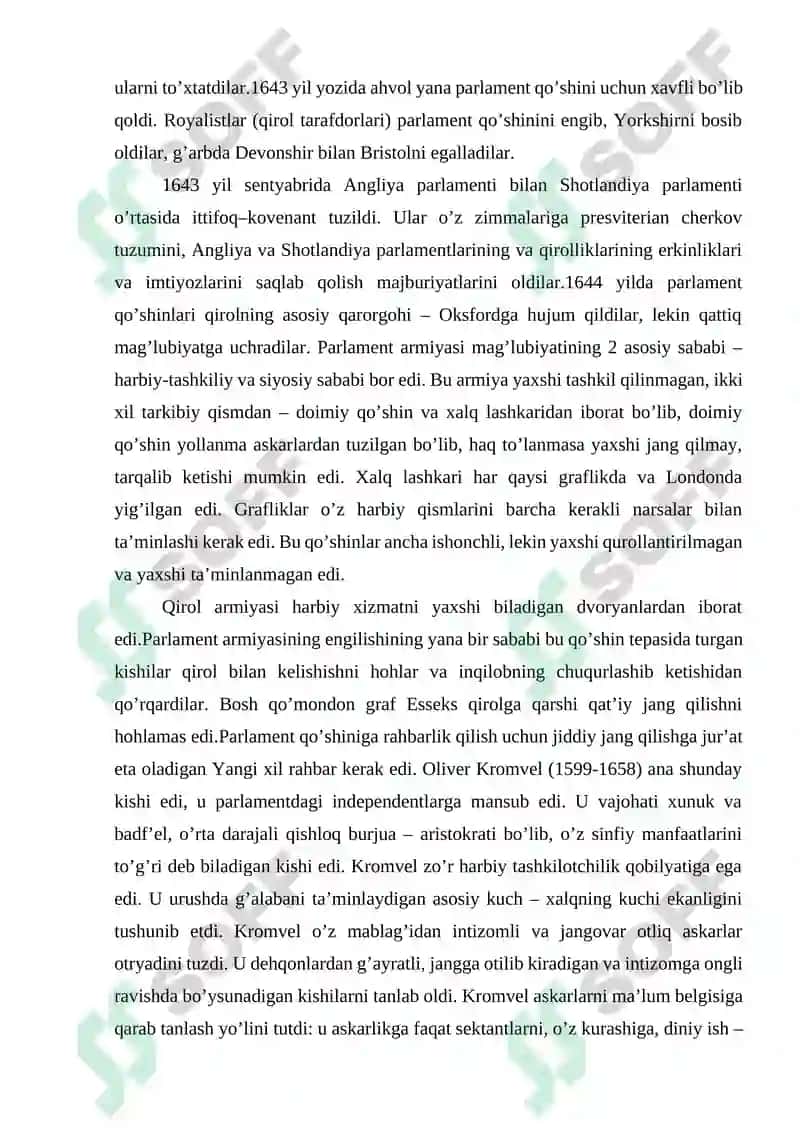 Buyuk Britaniya XVII - XX asr boshida 8