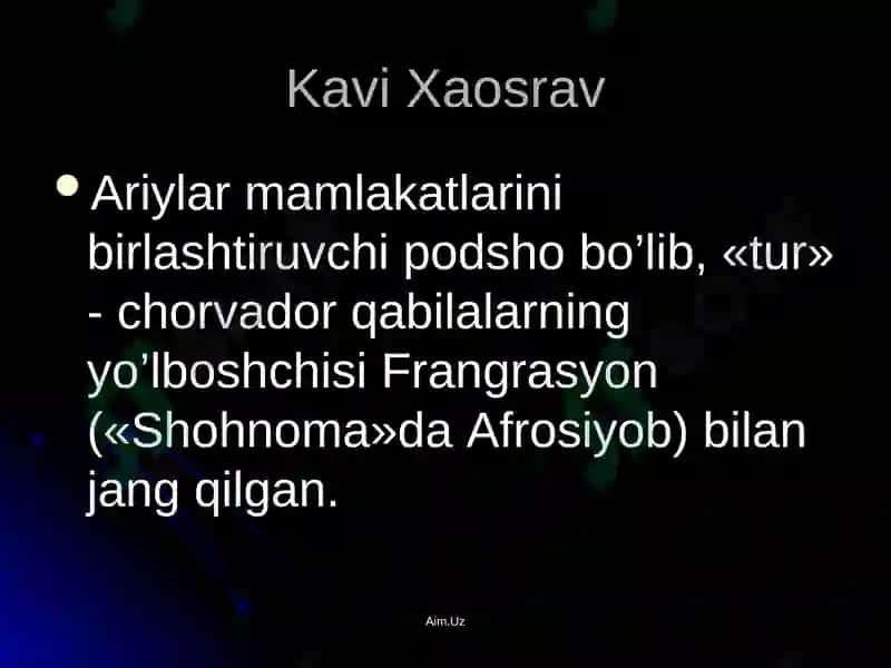 Avesto 8
